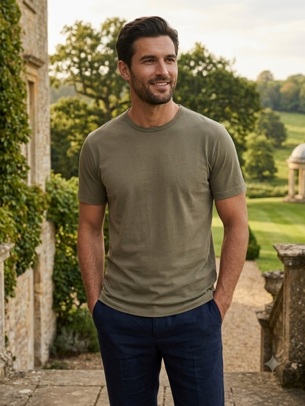 Sunspel England Green T-Shirt size medium